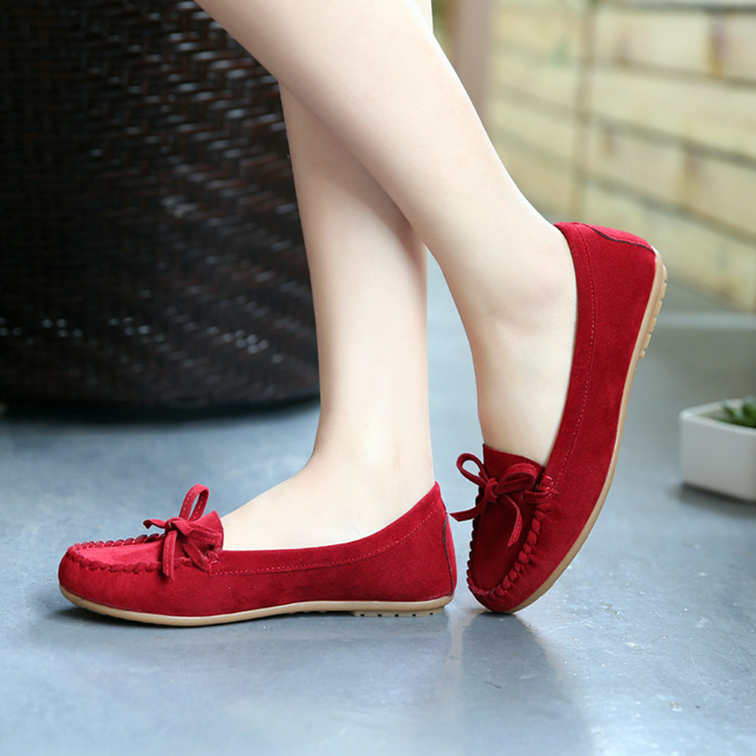 Title 6, New Korean casual flat feet women