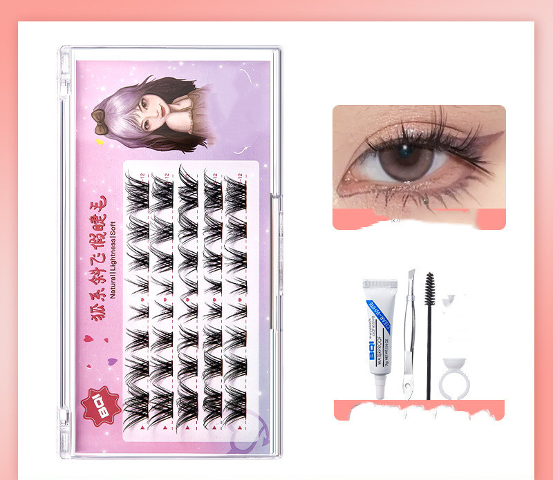 False Eyelashes 5Rows Plus Kit