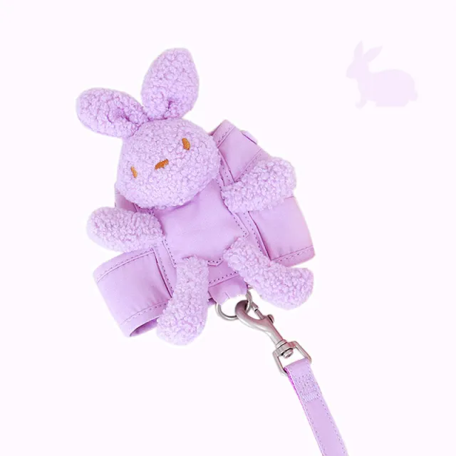 Cat Dog Harness And Leash Set Vest Style Dog Leash Walking Pet Products Purple - Shop at LoveMi