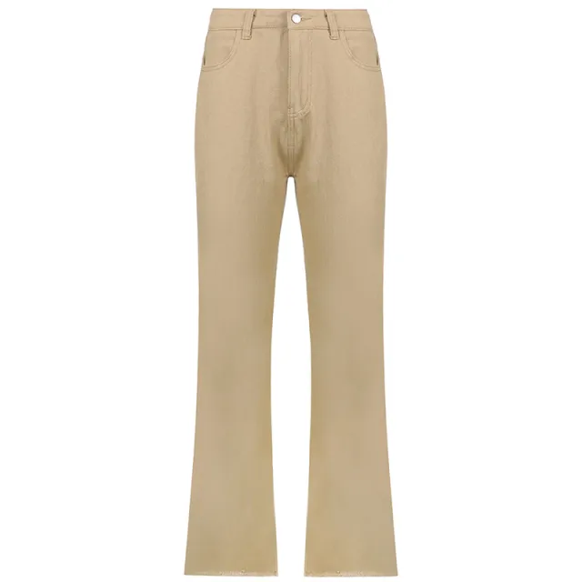 Spice Girl Style High Waist Slim Jeans Bell Bottoms Color - Shop at LoveMi