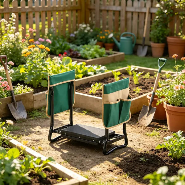 Folding Garden Kneeler & Seat, 8inch Wide