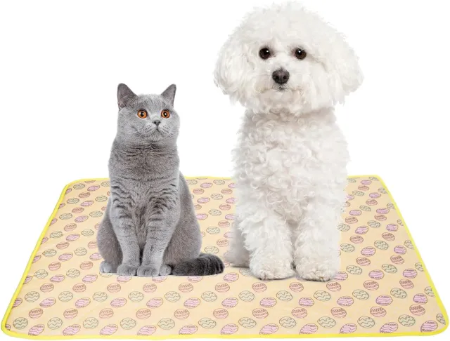 Keep Your Pet Cool All Summer With Cooling Mat For Cats And Dogs Yellow - Shop at LoveMi