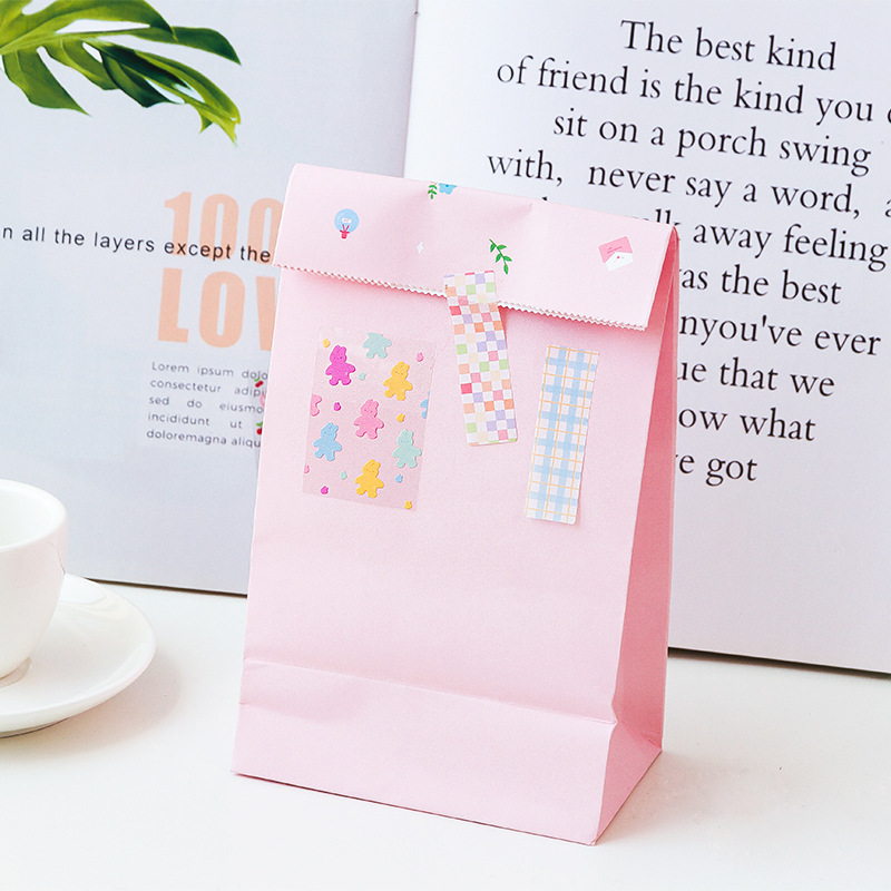 ملصقات فهرس ملاحظات حلوة، ديكور خيمة يدوية عليها علامة PVC، ملاحظات دراسية