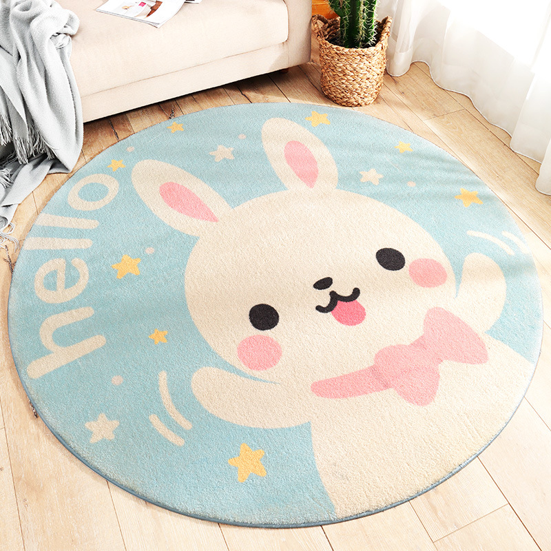 d5eea607 9f4e 474b 9194 044a164c9982 - Home Living Room Bedroom Bedside Round Floor Mat