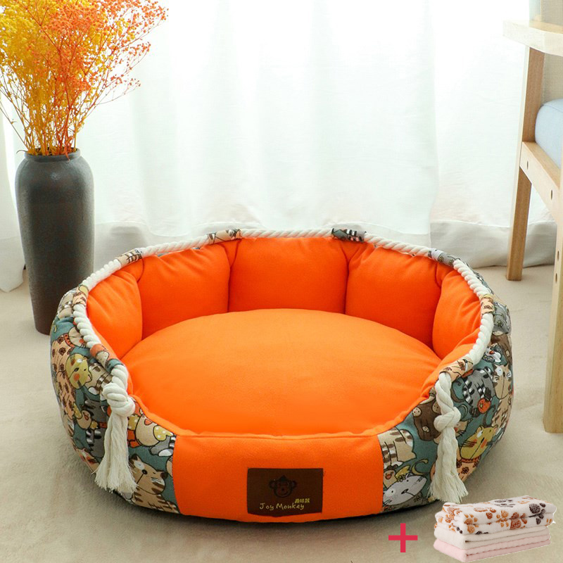 Orange plus blanket