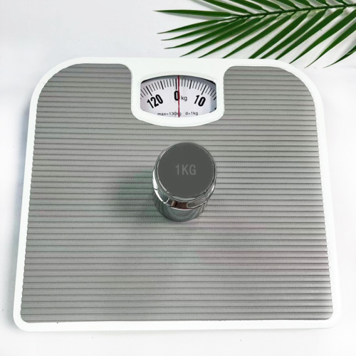For All Room Weighing Scale Body Accurate Mechanical Dial Grey Maximum 130kg New