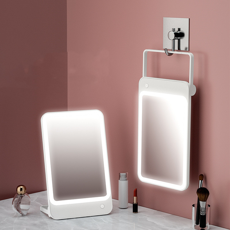 Folding Wall Mounted LED Mirror
