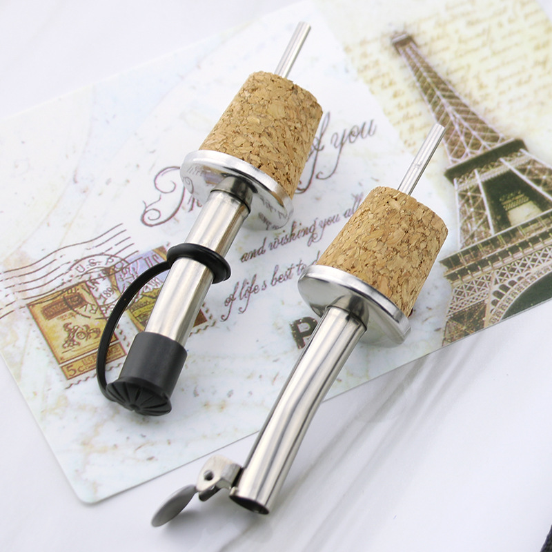 Title 2, Stainless Steel Oil Bottle Stopper Cork With Sm...