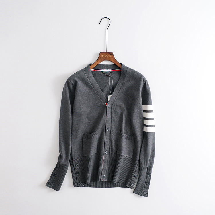 Single-breasted Knit Cardigan With Collarspring And Autumn Outer Knit Sweater Women