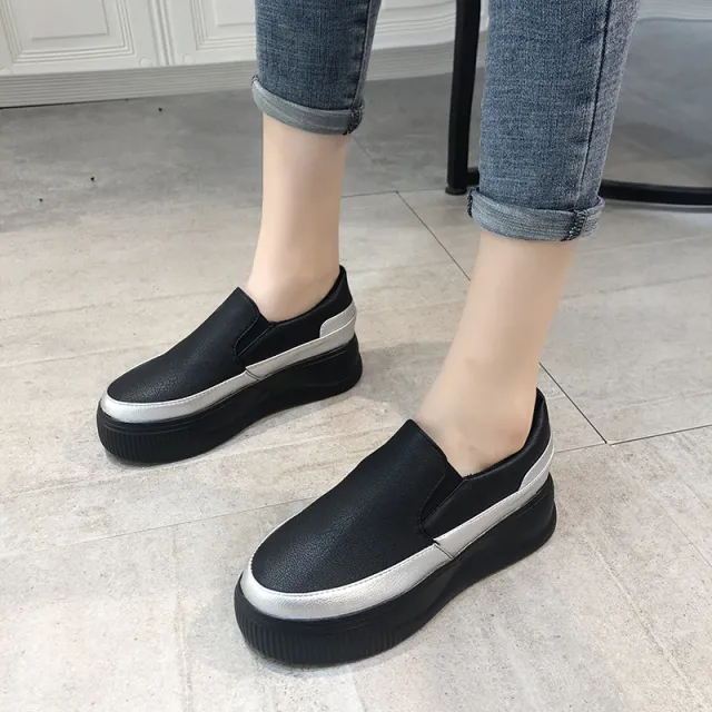 Platform Shoes With Increased Elasticity Black - Shop at LoveMi