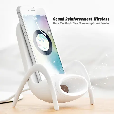 Fast Wireless Charger Kawaii Phone Holder Desk Cute Stand