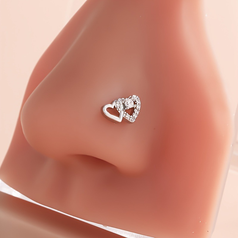 Micro inlaid Zircon Nose Puncture thumbnail 2