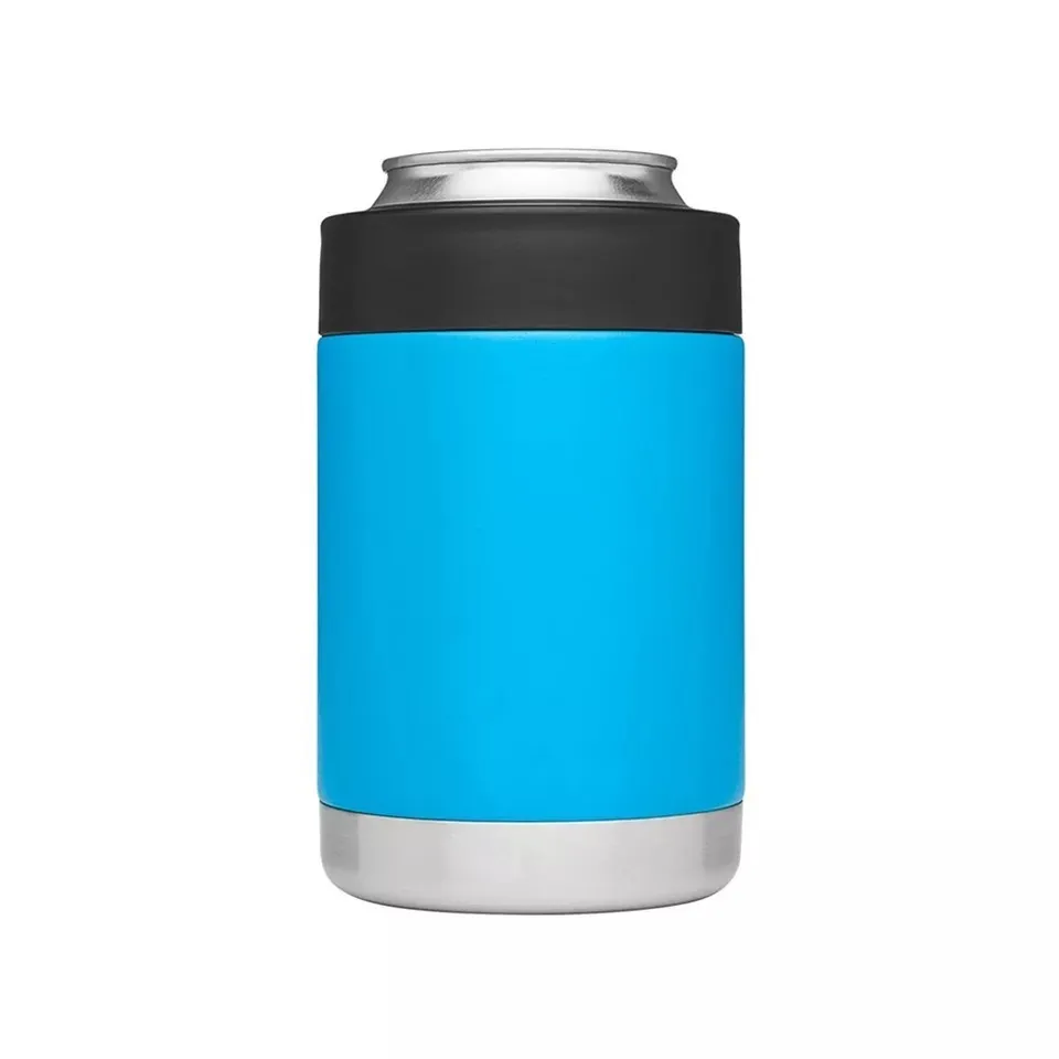 Cold Cans, Double-layer Stainless Steel Coke Cans, Beer Mugs - Sky Blue