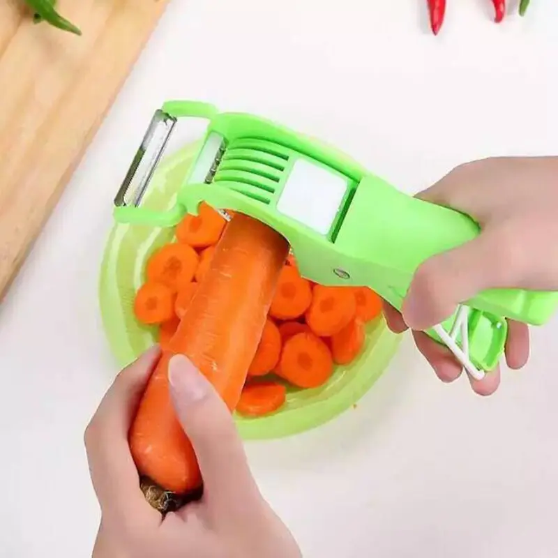 Kitchen Gadgets Vegetable Salad Fruit Slicer Cucumber