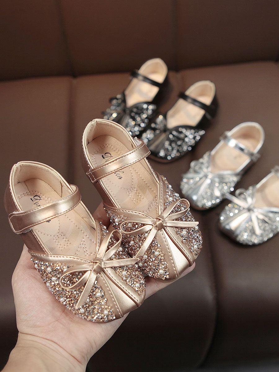 Girls" Leather Shoes Spring And Autumn New Korean Princess Shoes