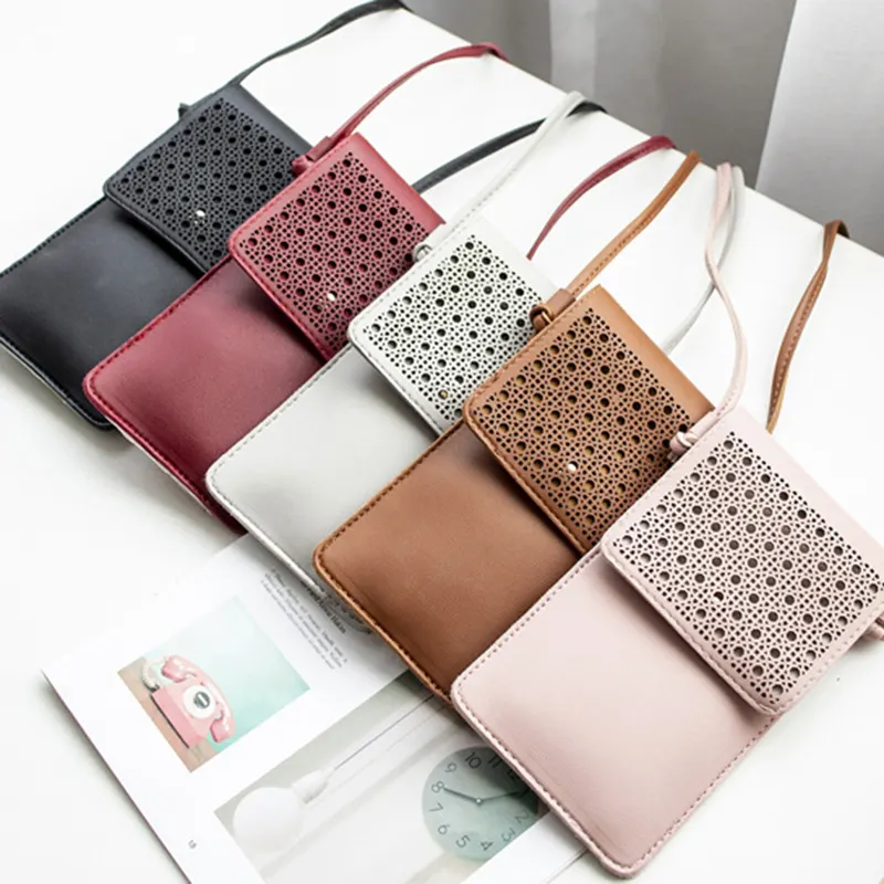 Cross Body Mobile Phone Bag Touching Screen Clear Window
