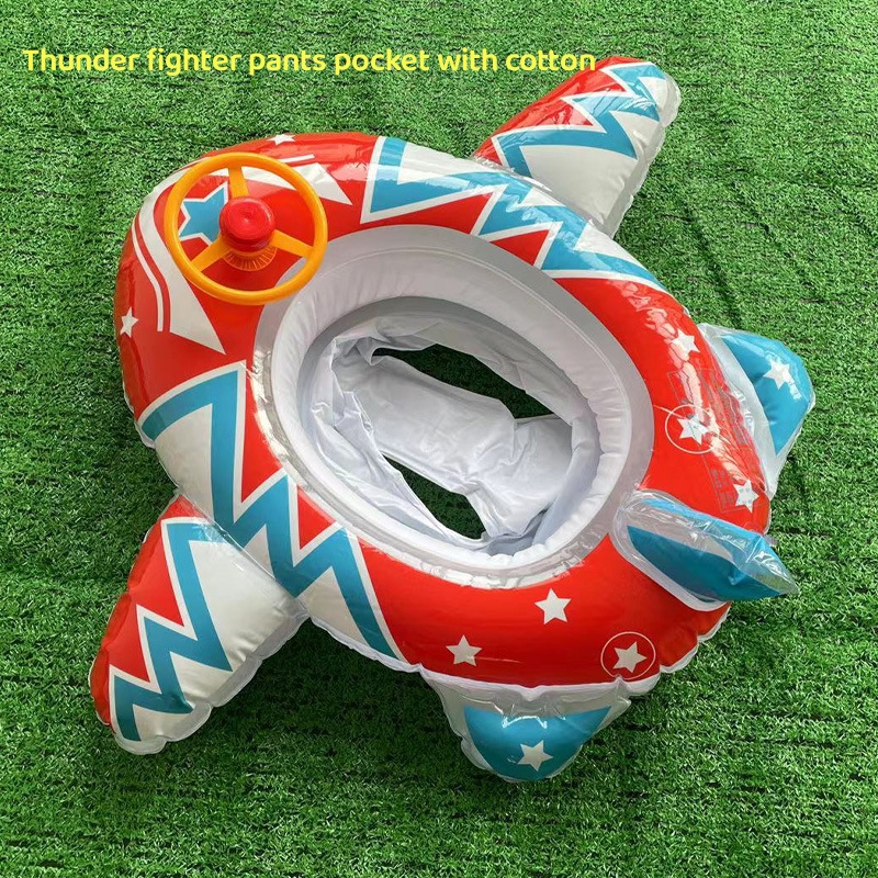 Large Thickened Car Horn Boat Steering Wheel Cross border Swimming Ring With Canopy Style3 80X65Cm - Shop at LoveMi