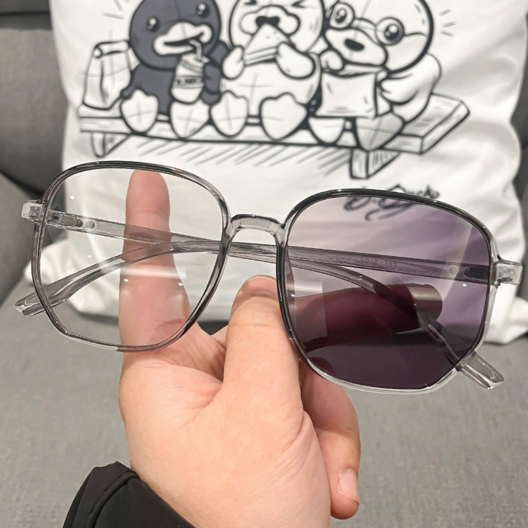 Lijia Korean Version Large Frame Anti Blue Light Goggles, Internet Famous, Same Color Changing Glasses 1535-3