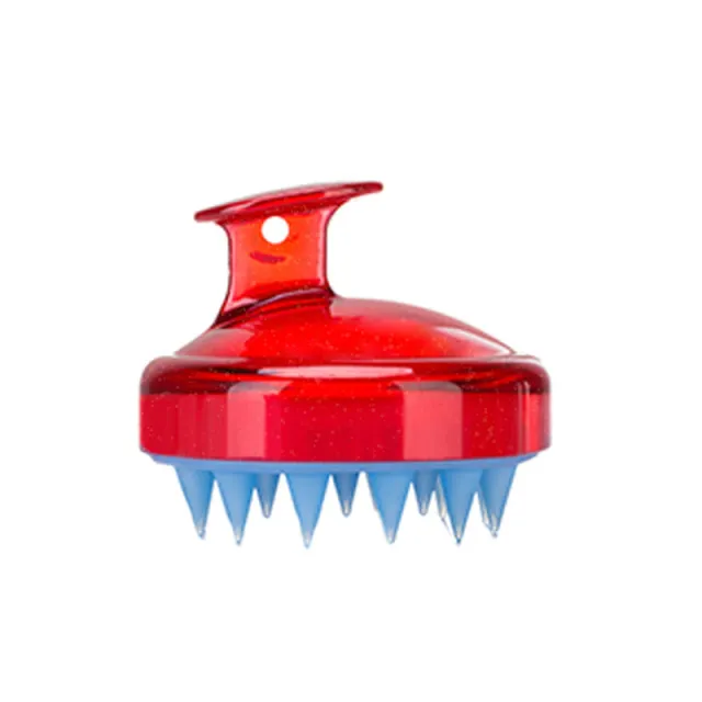 Head Cleansing Massage Scalp Bathing Comb Red - Shop at LoveMi