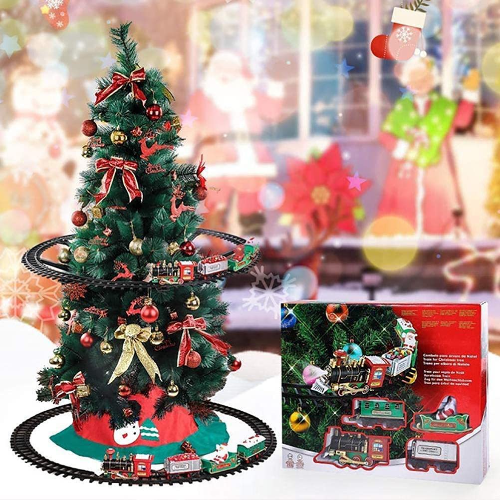 Electric Christmas Train Electric Lamplight Music Hangable - Image 10