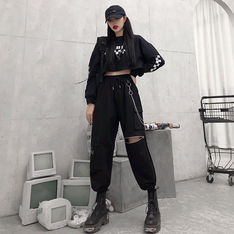 Jazz Dance Costume Female Korean Sexy Top