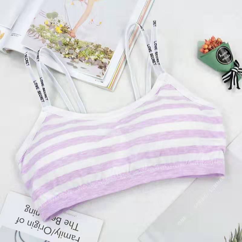 Title 4, Girls Striped Summer Beauty Back Strap Underwear