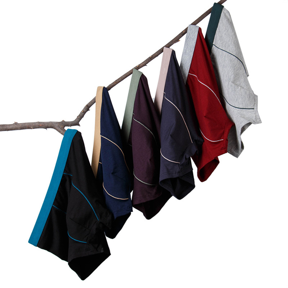 Fatty Plus Size Mid-high Waist Thin Boxer Briefs