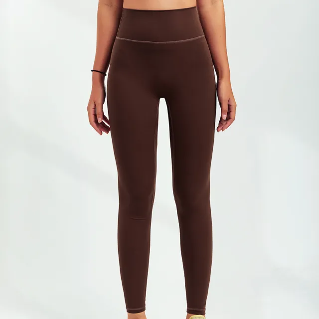Women's High Waist Eco Friendly Recycled Yoga Fitness Pants Dark Purple - Shop at LoveMi