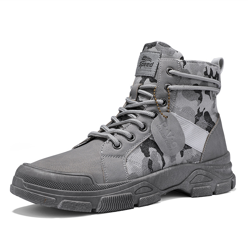 Title 7, New Canvas High-top Tooling Retro Outdoor Hikin...