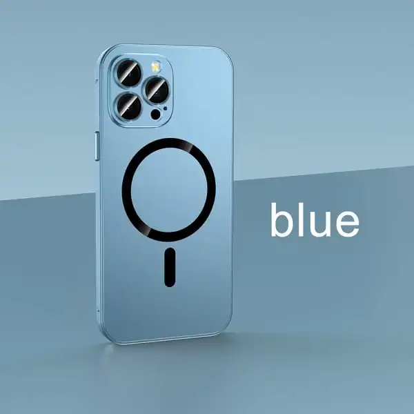 Aluminum Alloy Frame Lens Glass Protective Case