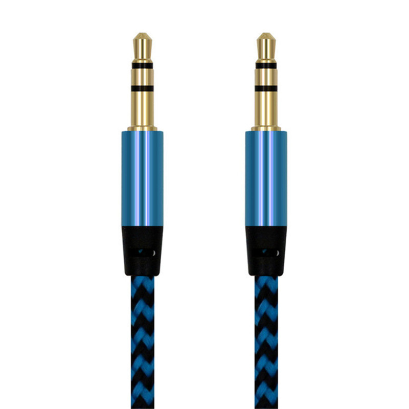 Title 4, Aluminum Alloy Male to Male Audio Cable deliver...