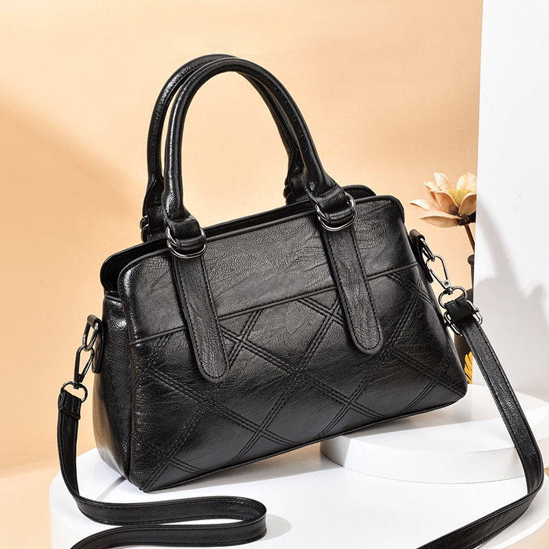 Women's Hand-held Shoulder Bag Middle-aged