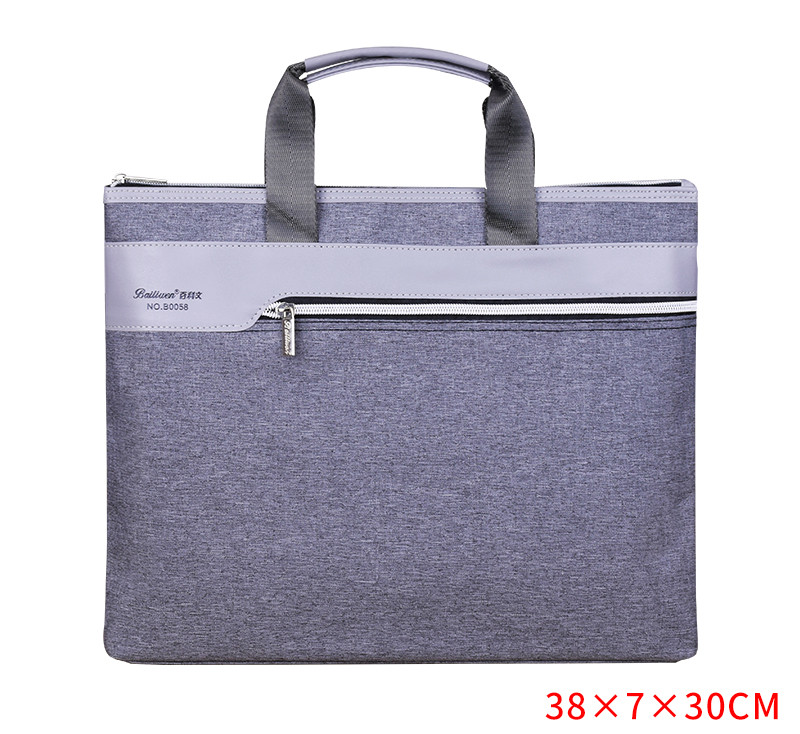 حقيبة مستندات كبيرة بسعة واسعة مقاومة للماء قماش