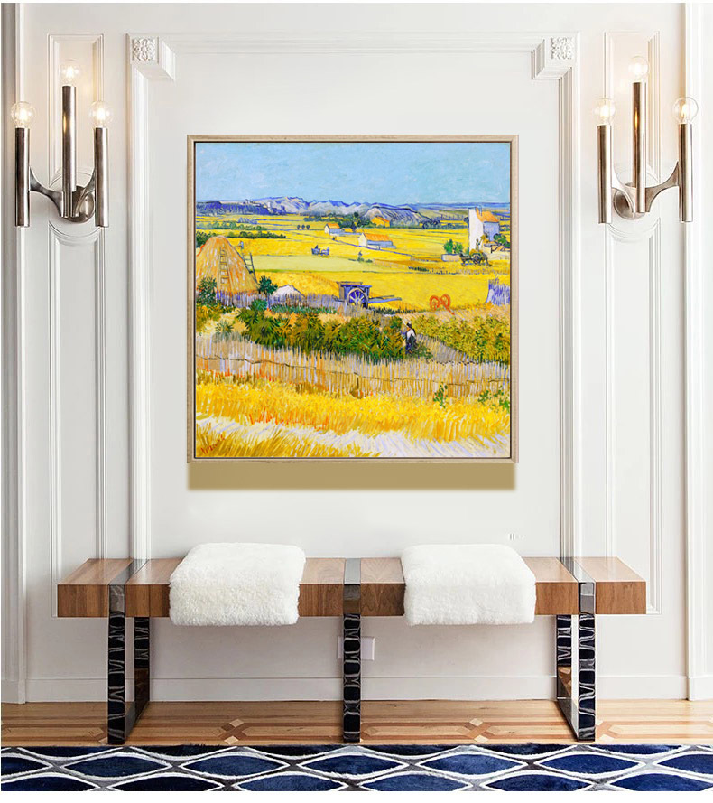 Hanging Pictures In The Hallway Of The Living Room And Framed Murals In The Porch — foto 6