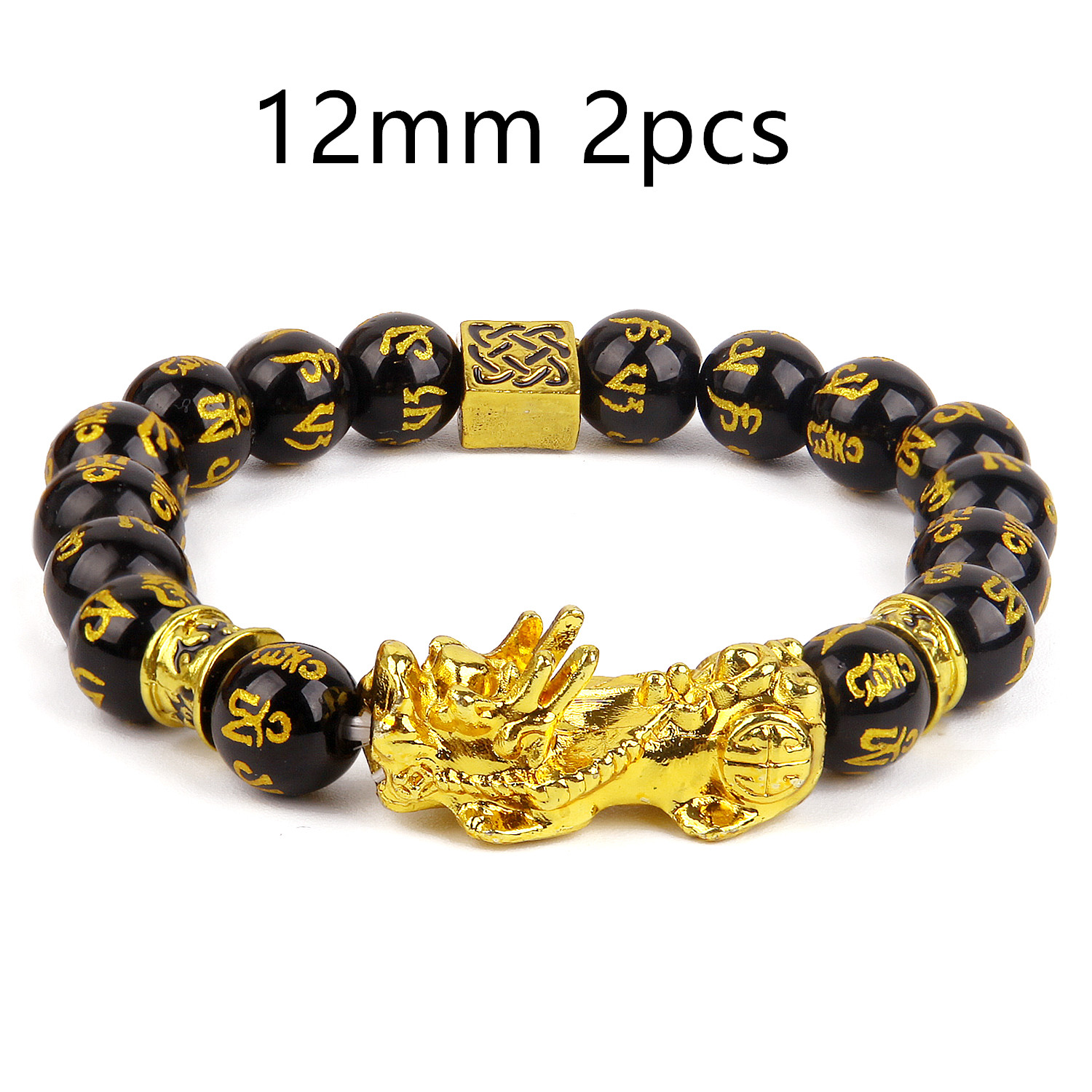 Animal Crystal Zodiac Beaded Bracelet Ethnic Style