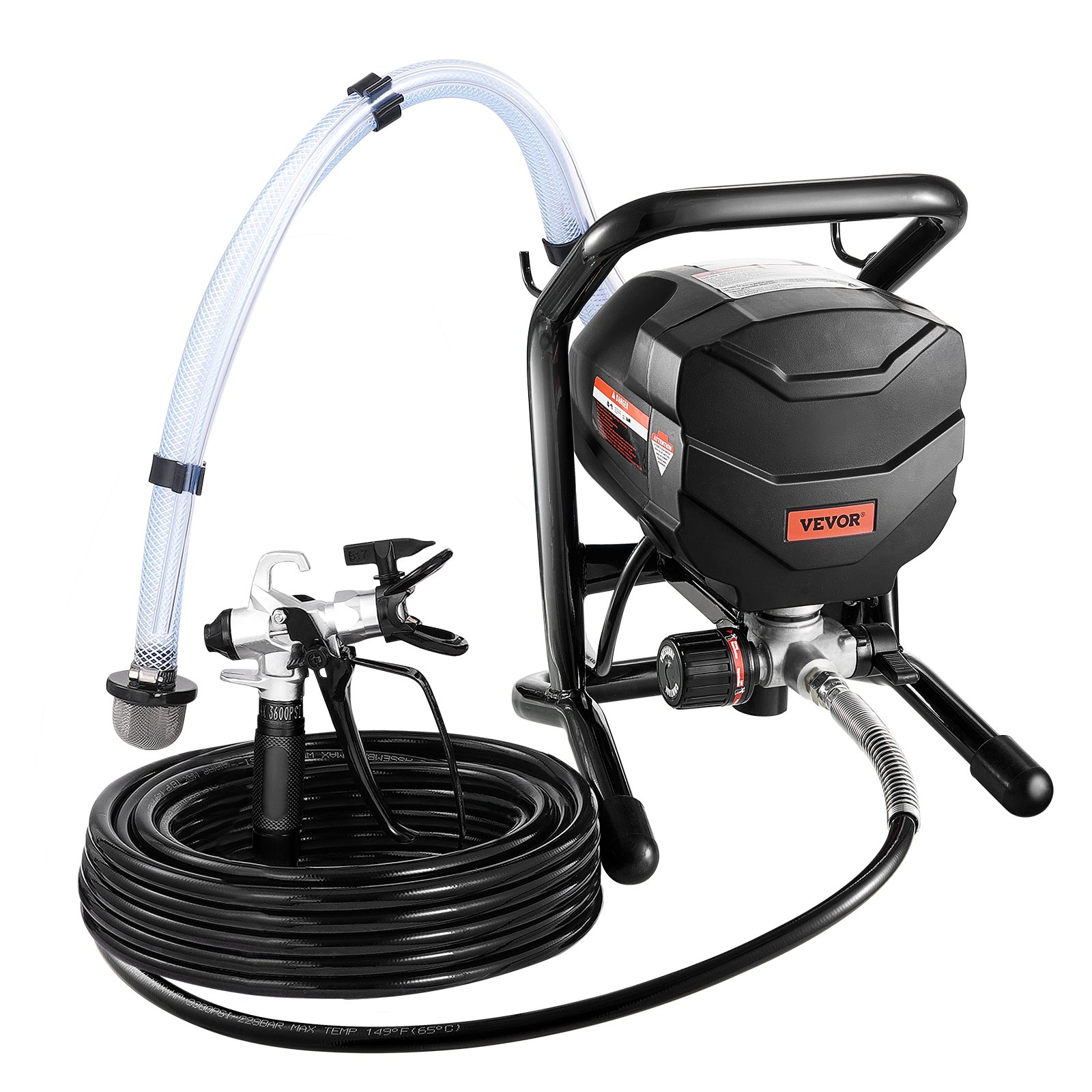 Stand Airless Paint Sprayer Electric Paint Sprayer Machine 650W 3000PSI image 5