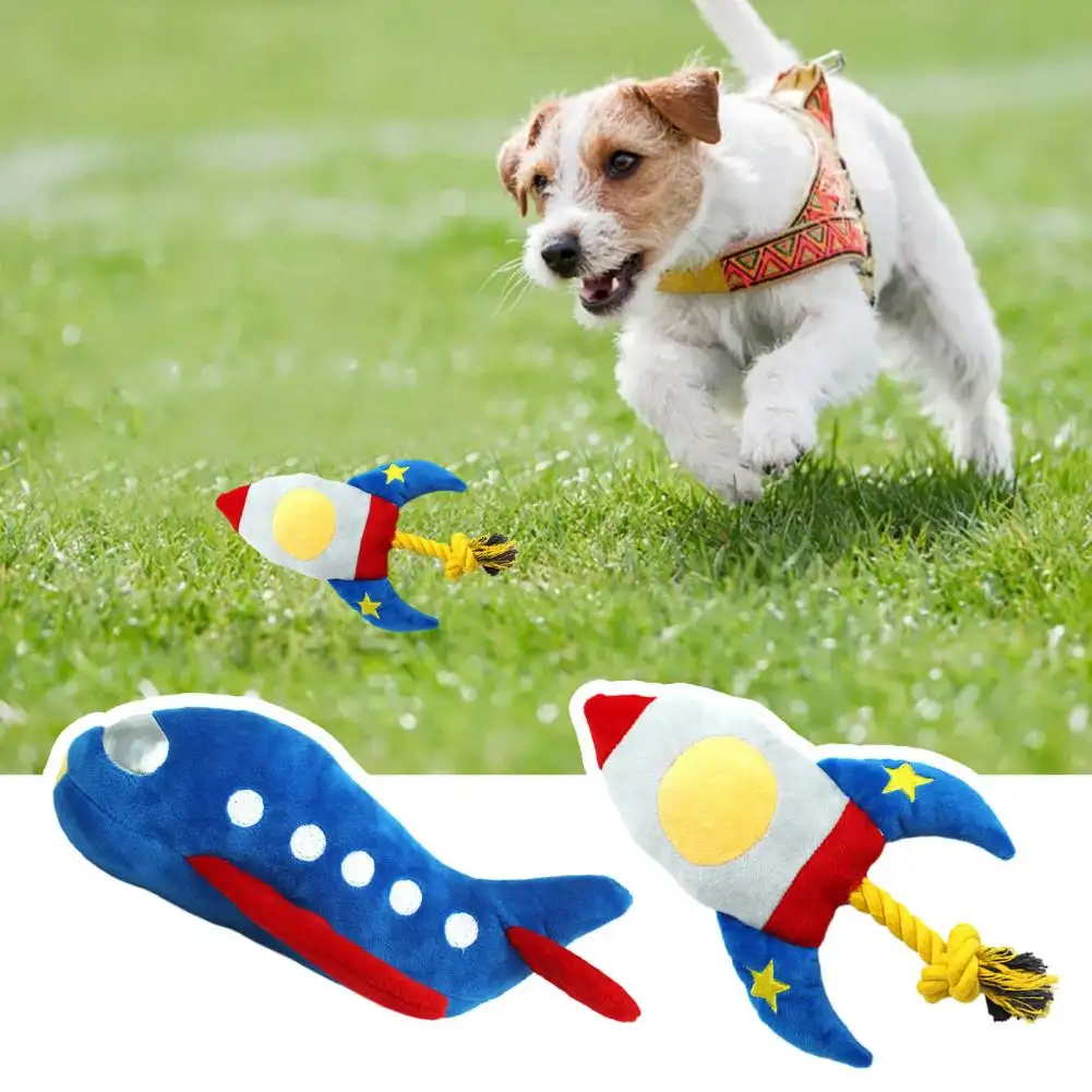 Dog Knot Plush Toy Cartoon Cotton Rope