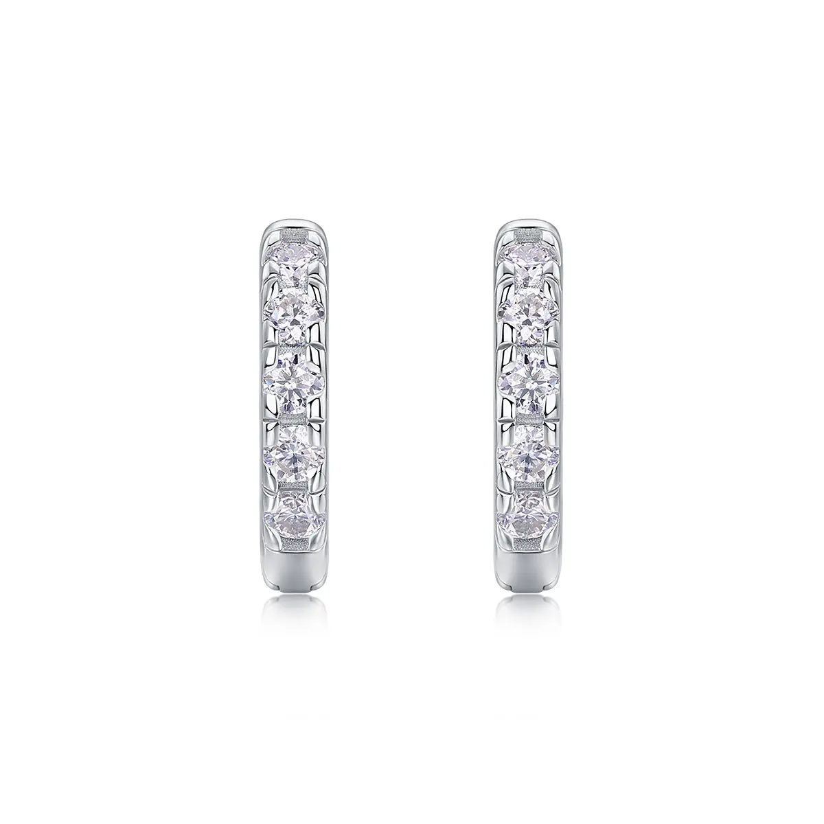 1Summer Iced Tea - Fashionable And Luxurious Diamond Jewelry Set With Moissanite S925 Sterling Silver And Platinum-plated Stud Earrings Prohibit TikTok sales