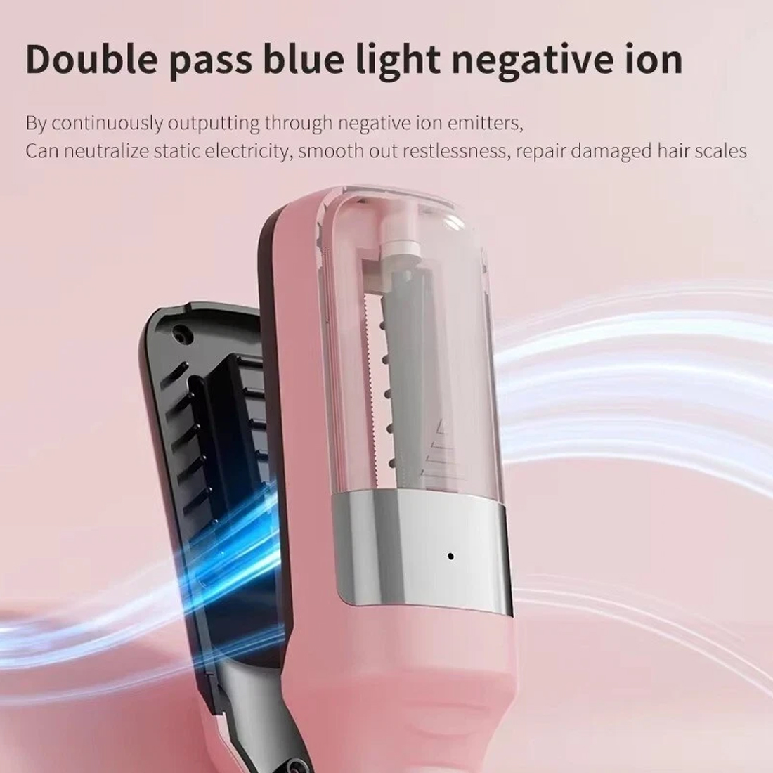 Hair Split End Remover Electrics Trimmer Automatic Damaged Repair Remover---Pink — image 9