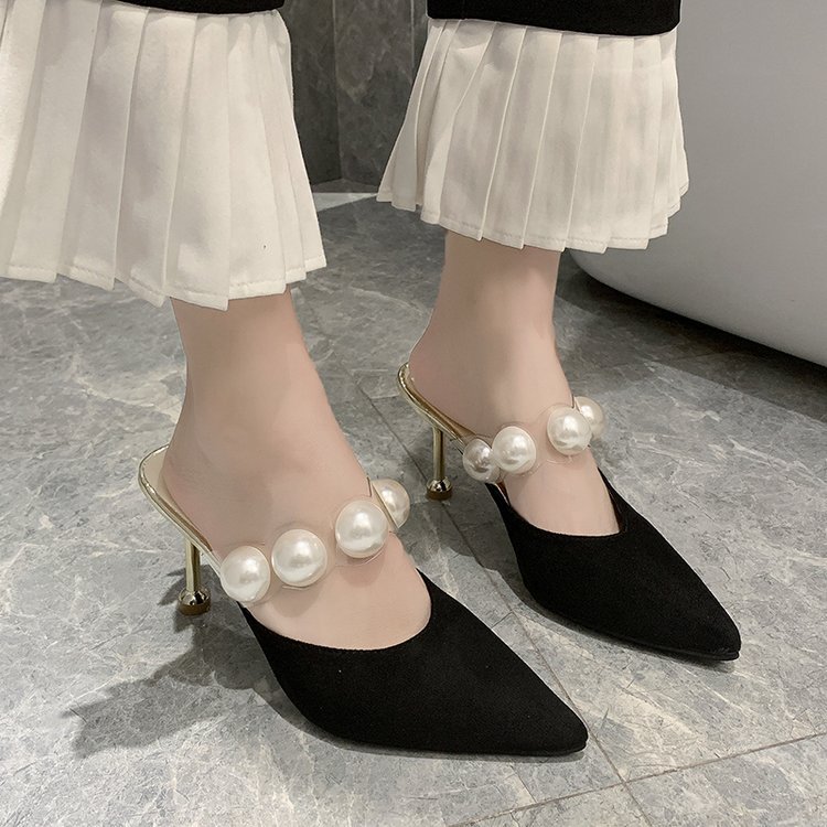 Pearl Stickers Fashionable All-match Shoes
