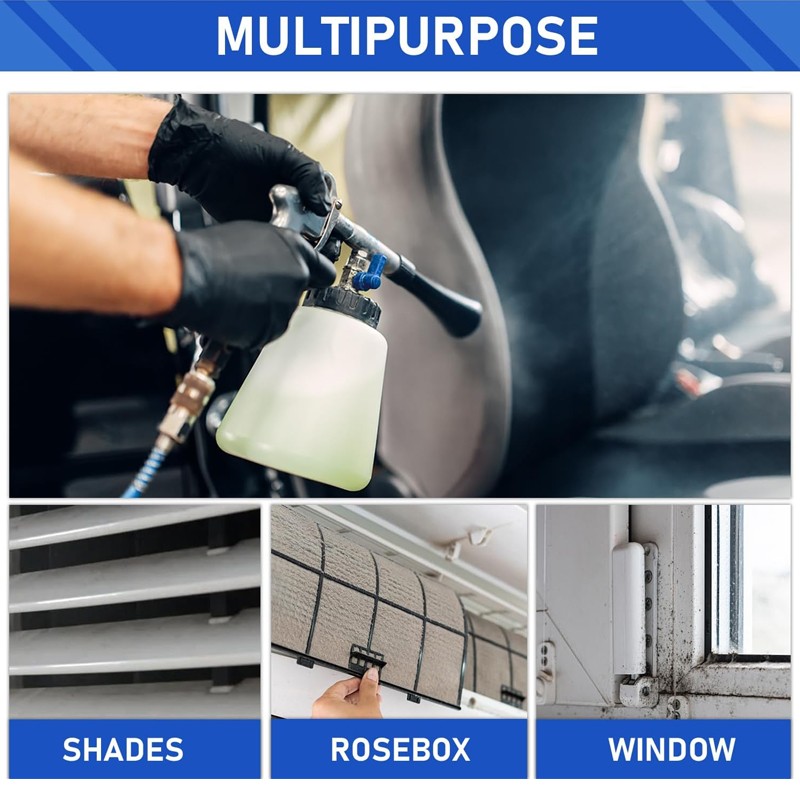 High Pressure Car Cleaning Gun Interior Cleaner Detailing Wash — image 2
