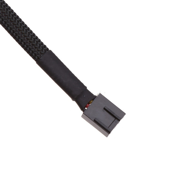 1 To 5 4 Pin TX4 PWM CPU Fan Case Splitter Braided Power Cab