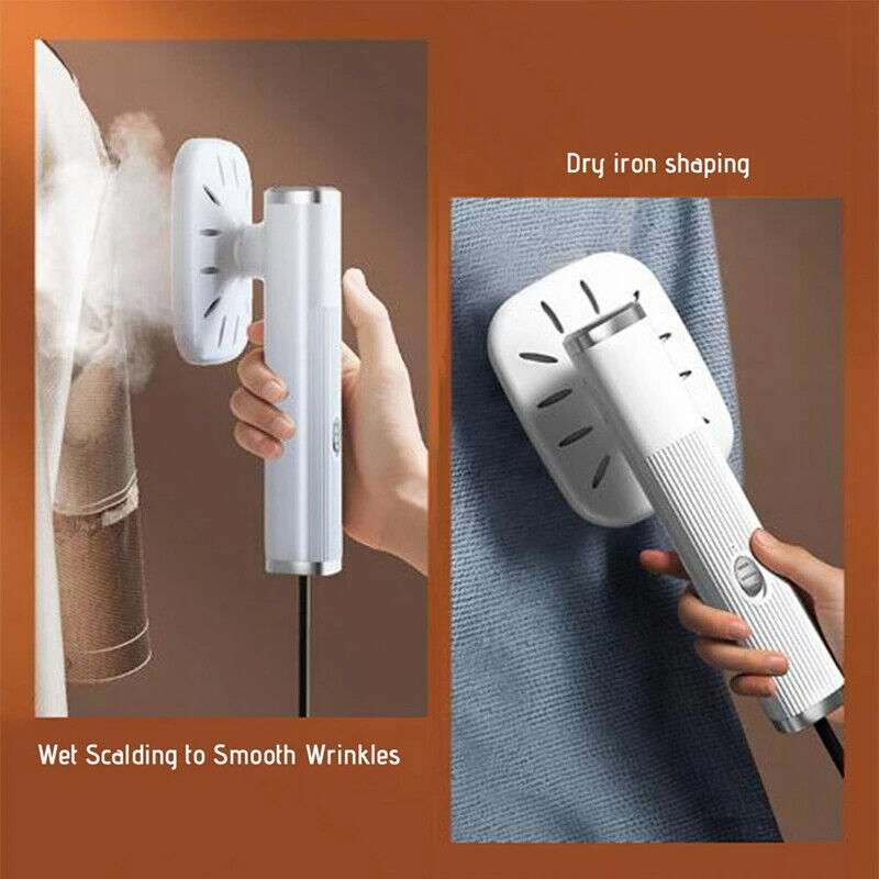 Travel Steamer Mini Iron For Clothes, Steam Iron Handheld Portable Steamer White view 6