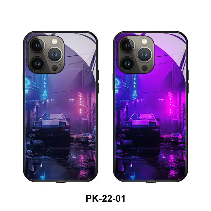 Home Fashion Minimalist Light Up Phone Case