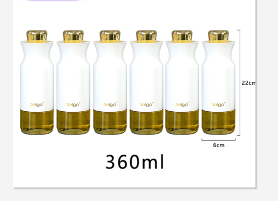 Title 2, Glass Oil Bottle Stainless Steel Color Kitchen ...