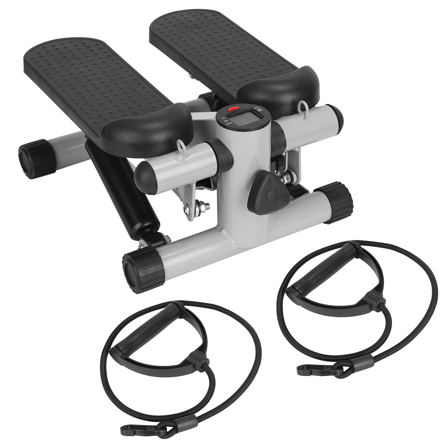 Stepper For Exercise Mini Fitness Stepper With 2 Resistance Bands LCD Monitor Max 330.7LBS Load Stair Stepper Quiet Stepper — foto 12