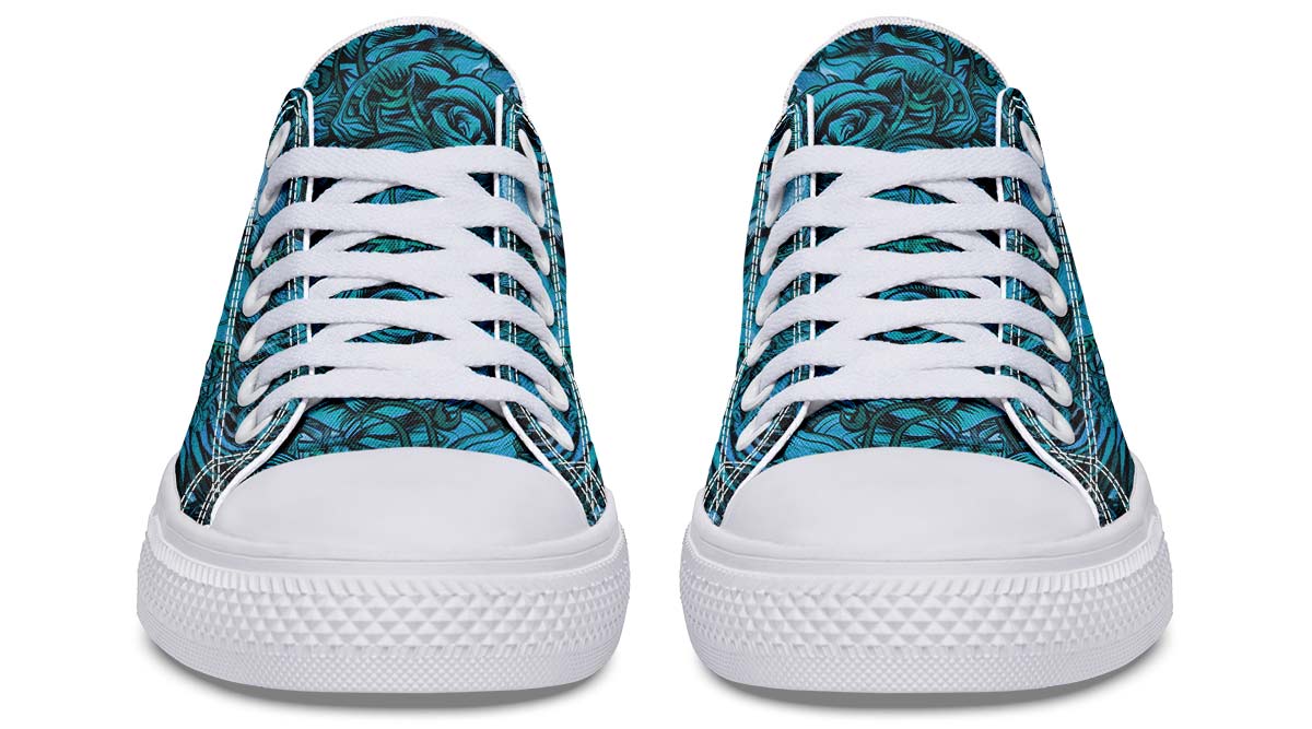 Fashion Print Couple Low-Top Canvas Shoes