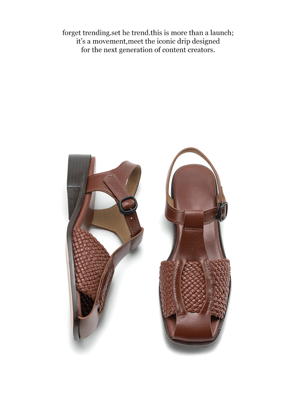 Women's Woven Block Heel Sandal Final Look - Sarah Express