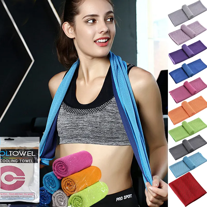 Sports Quick-Drying Cooling Towel Swimming Gym Travel