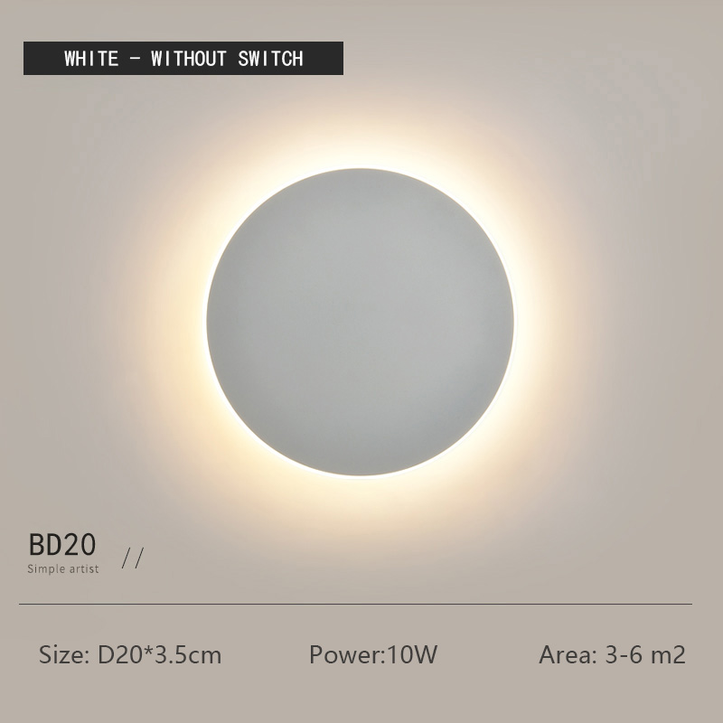 Simple Corridor Stair Wall Background Wall Light Touch - Image 3